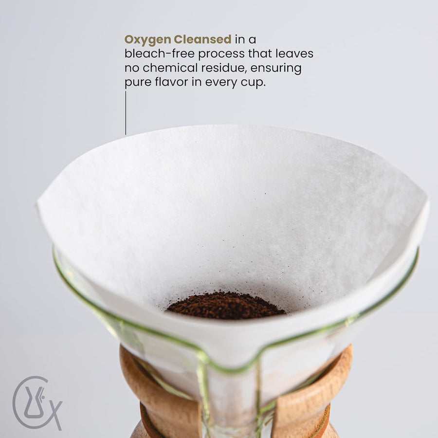 Chemex FC-100 Filter Papers: Pre-Folded Circles