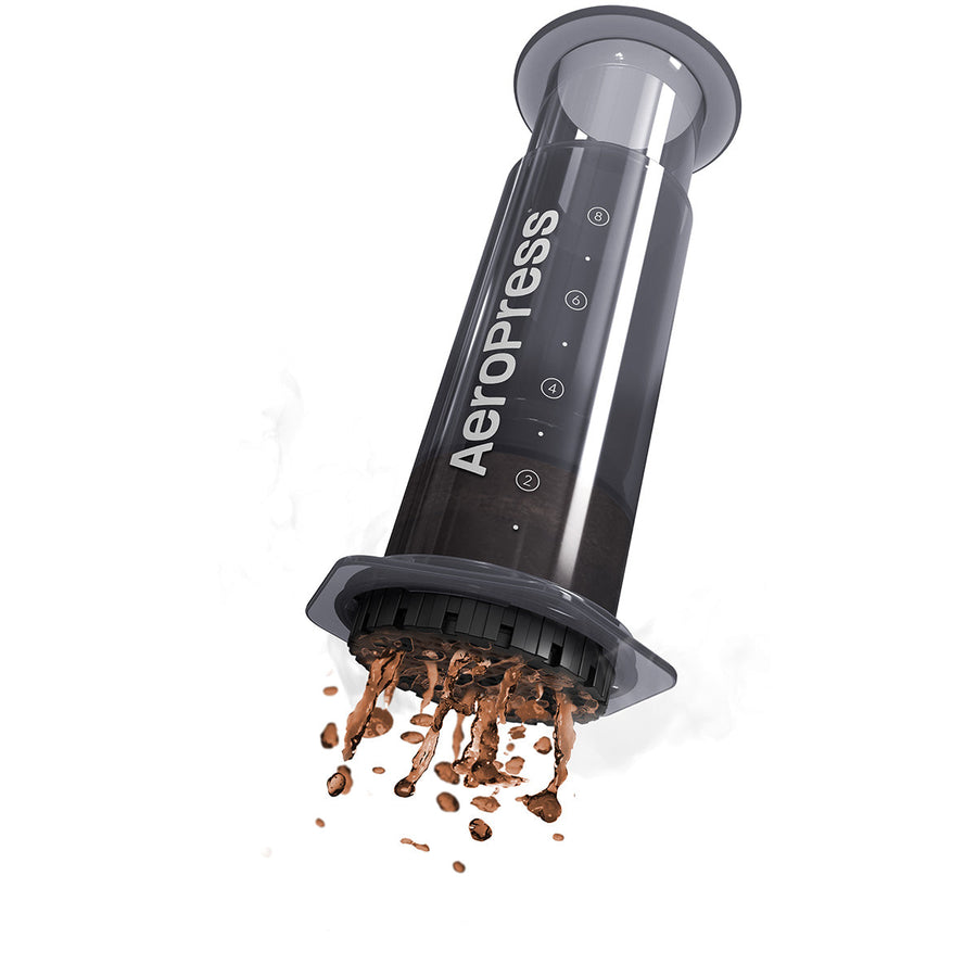 The AeroPress XL coffee maker.
