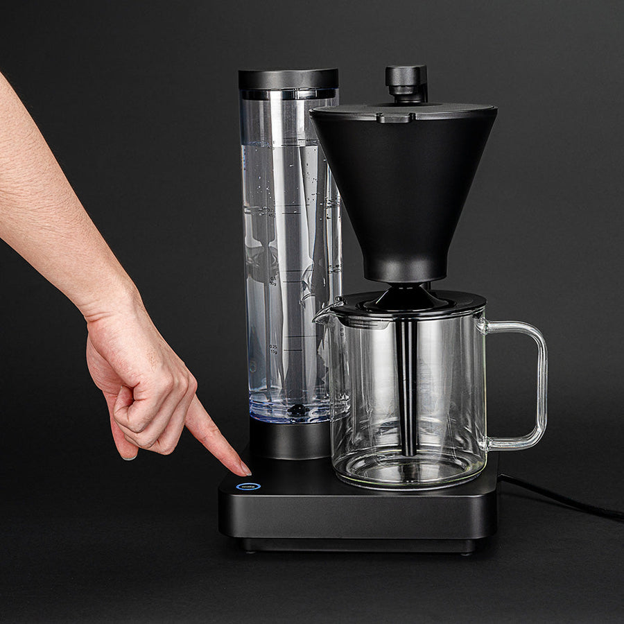 Wilfa Performance Compact Coffee Maker - Matt Black (CM8B-A100) available at ozonecoffee.co.uk