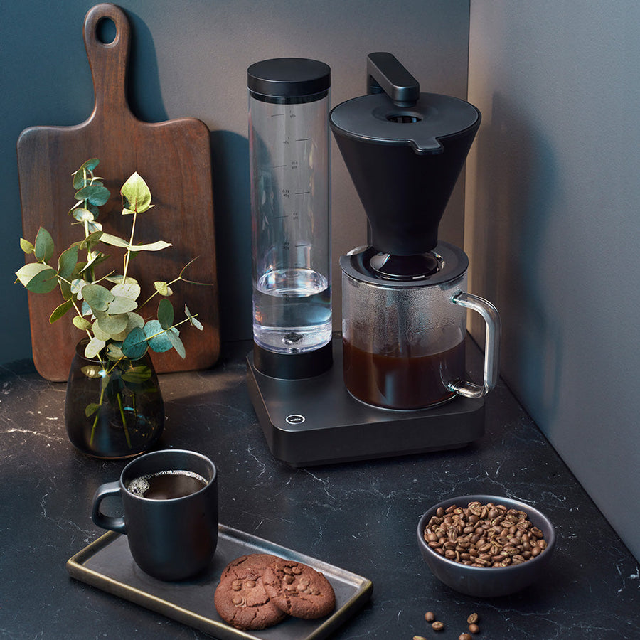Wilfa Performance Compact Coffee Maker - Matt Black (CM8B-A100) available at ozonecoffee.co.uk
