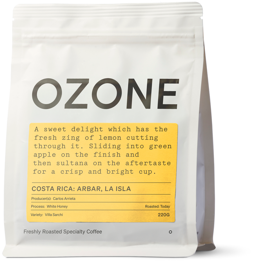 Costa Rica: ARBAR, La Isla, White Honey, Villa Sarchi | Ozone Coffee Roasters