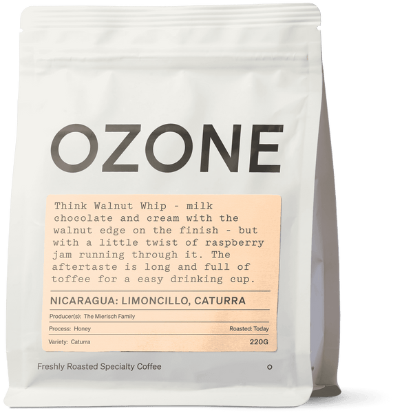 Nicaragua: Finca Limoncillo, Honey Processed, Caturra | Ozone Coffee Roasters