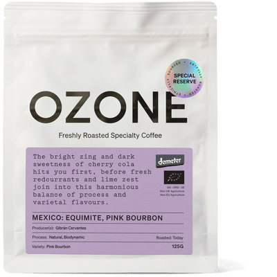 Mexico: Equimite, Biodynamic Pink Bourbon | Ozone Special Reserve