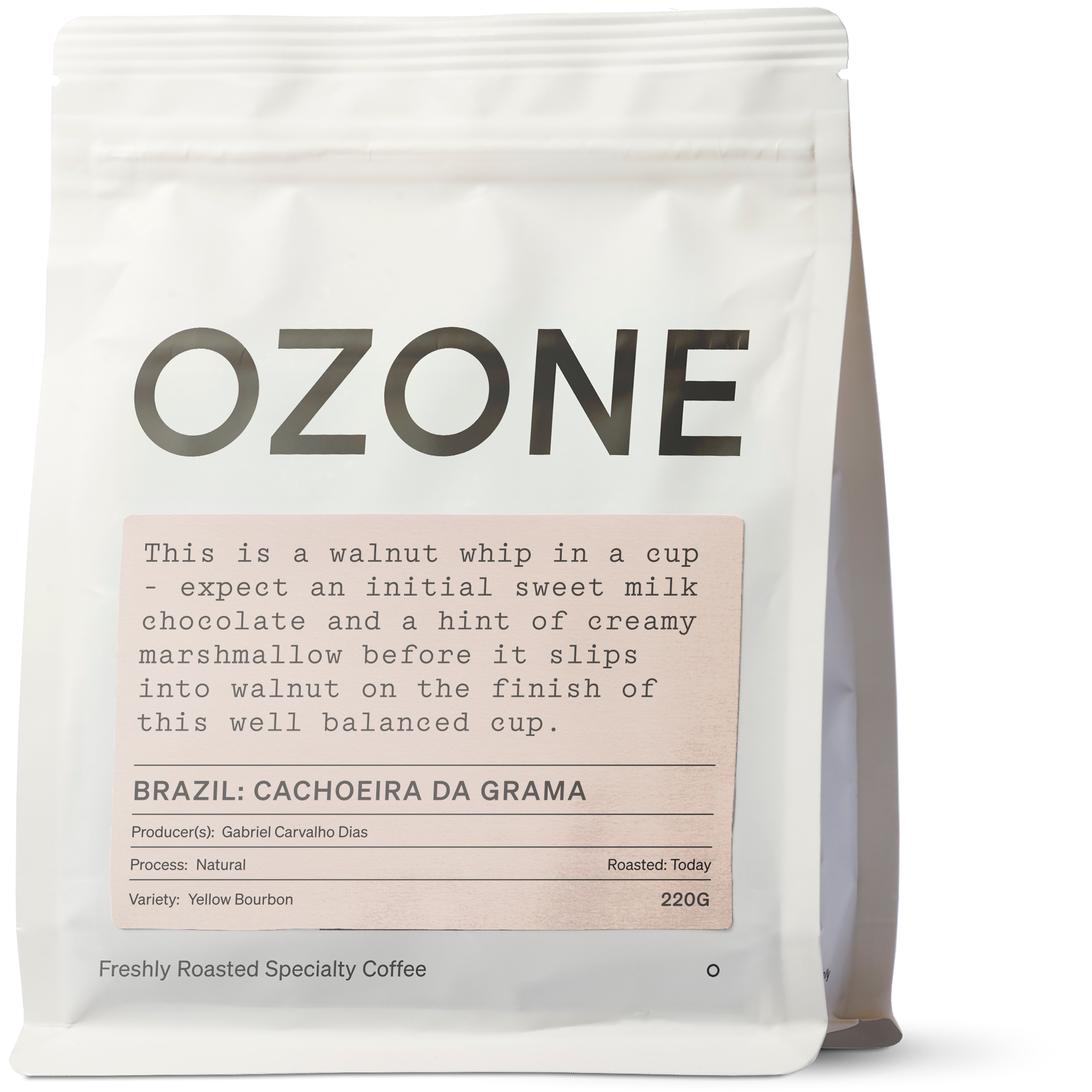 Brazil: Cachoeira da Grama, Yellow Bourbon, Natural – Ozone Coffee UK