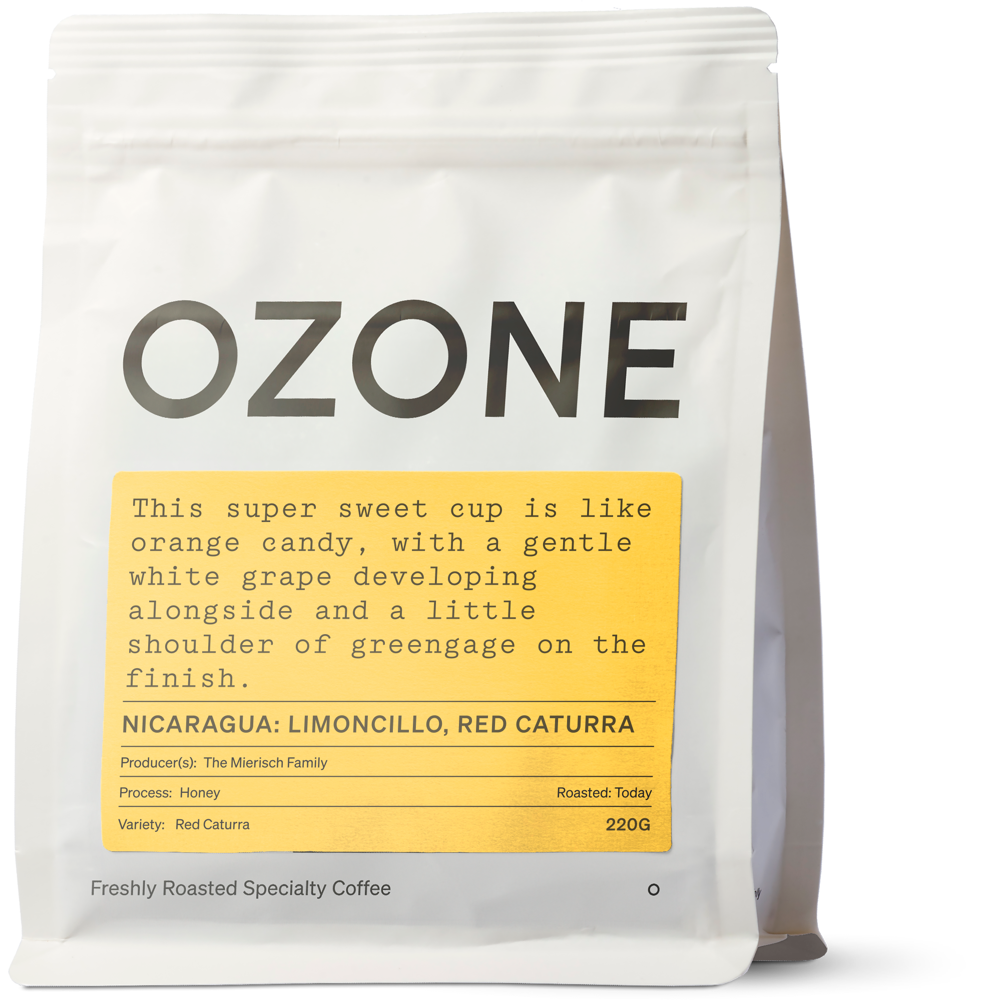 Nicaragua: Limoncillo, Red Caturra, Honey - Ozone Coffee