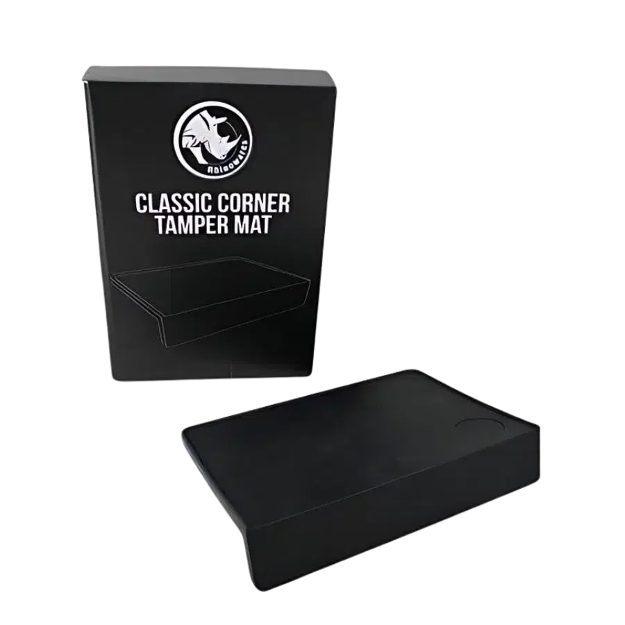 Rhino Coffee Gear Classic Corner Tamping Mat available from Ozone Coffee at ozonecoffee.co.uk