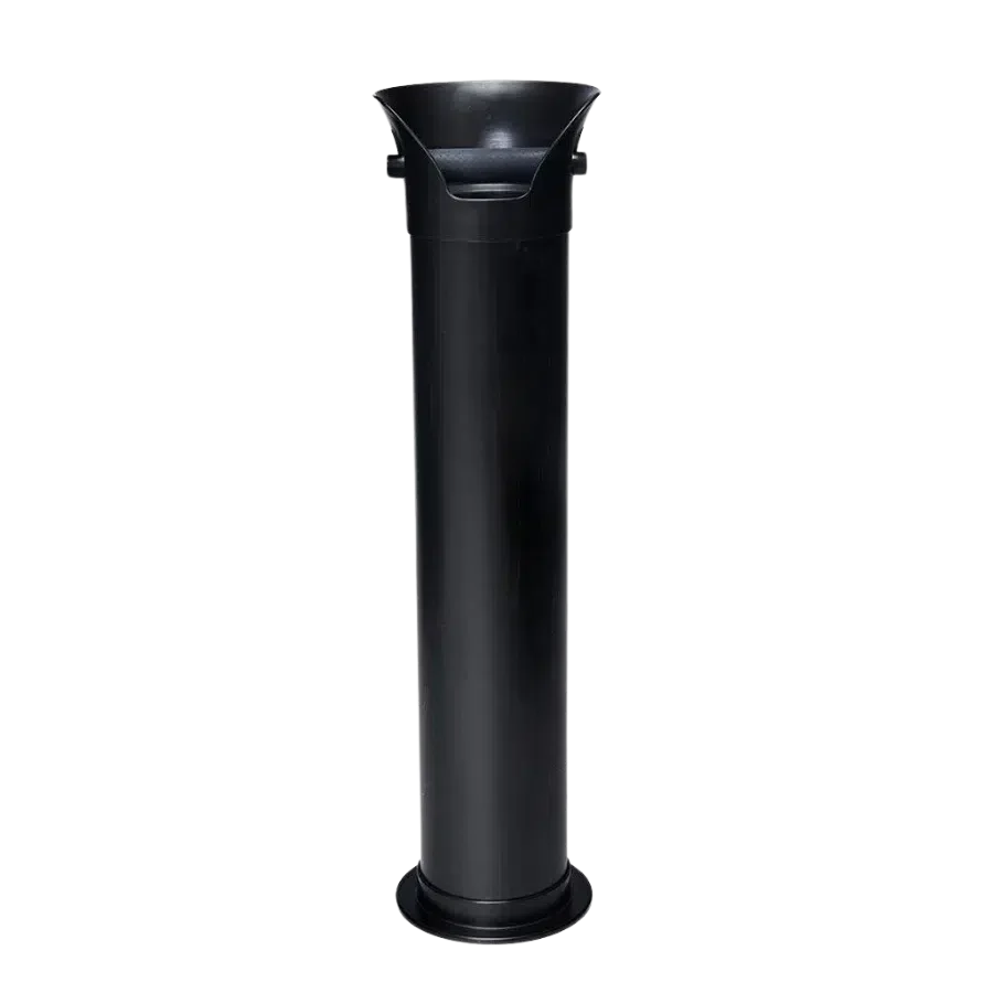 The Rhino Coffee Gear Thumpa Floor Standing Coffee Knock Tube. Available from Ozone Coffee Roasters at ozonecoffee.co.uk