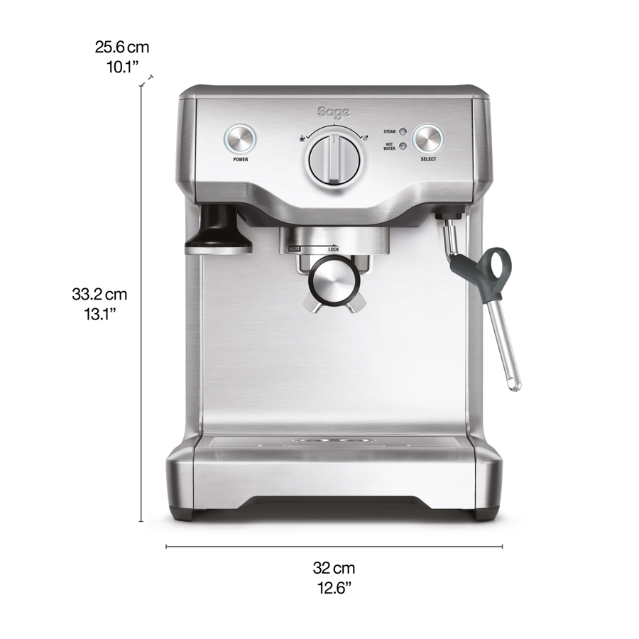 Sage The Duo Temp Pro Home Espresso Machine Dimensions