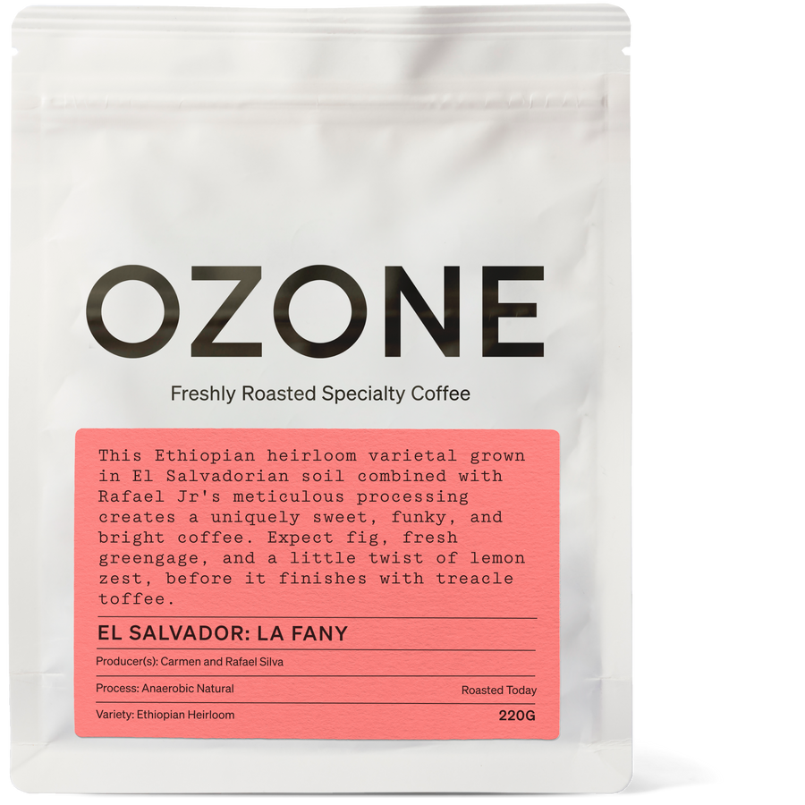El Salvador: La Fany, Anaerobic Natural, Ethiopian Heirloom | Ozone Coffee Roasters