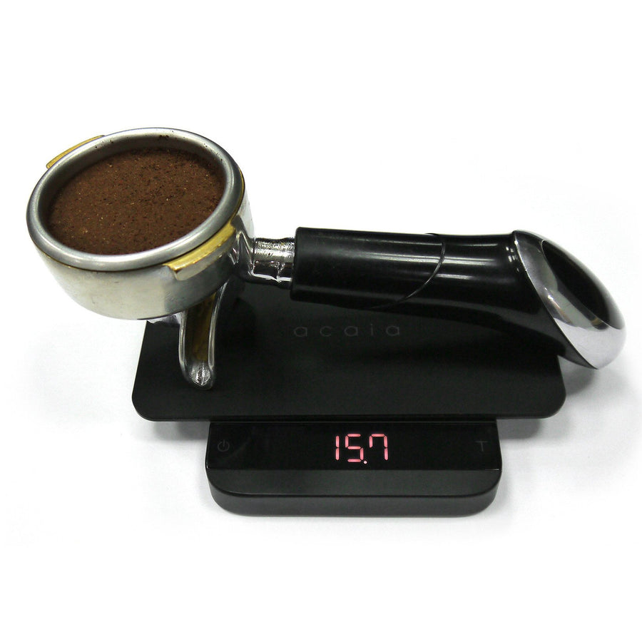 acaia Lunar Portafilter Weighing Plate. Hasbean.co.uk