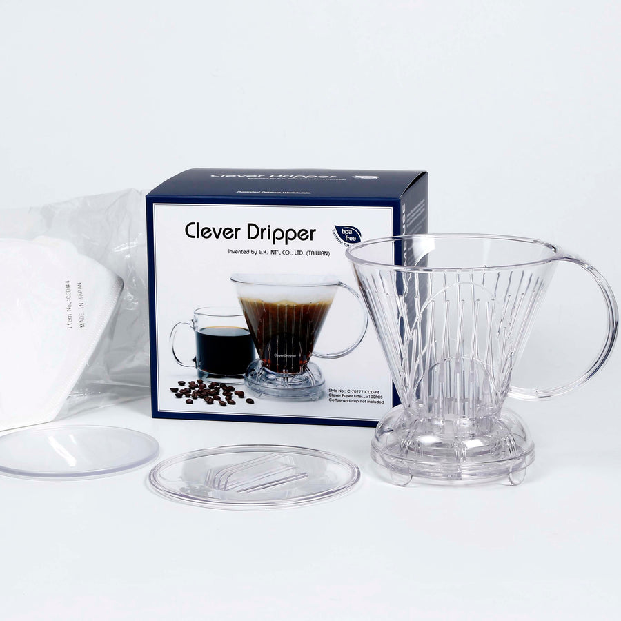 Clever Dripper brewing-equipment None 300ml Clear