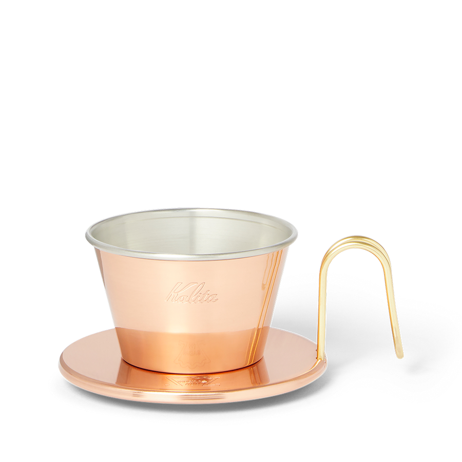 Kalita Wave Tsubame Copper Dripper - 155 (WDC-155) | Hasbean.co.uk