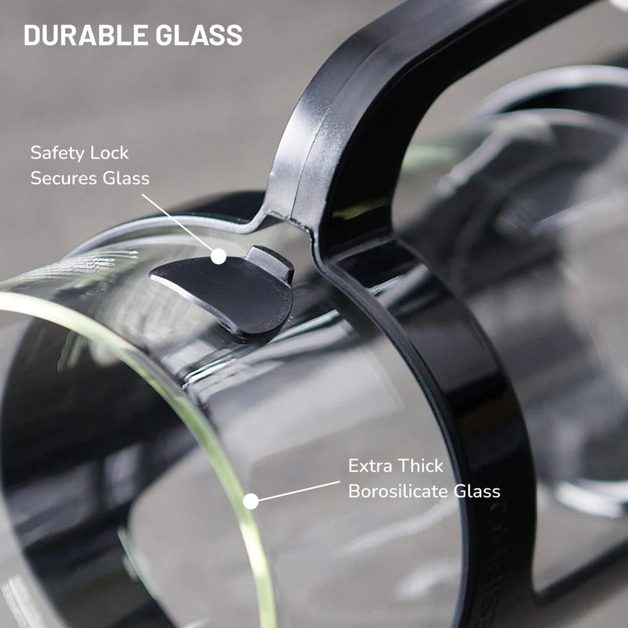 ESPRO P3 French Press Coffee Maker – Black (18oz / 532ml)