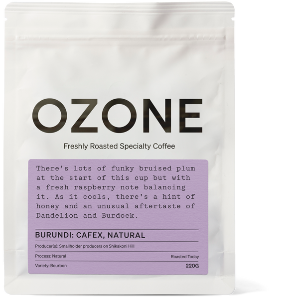 Burundi: CAFEX, Natural, Bourbon | Ozone Coffee Roasters UK