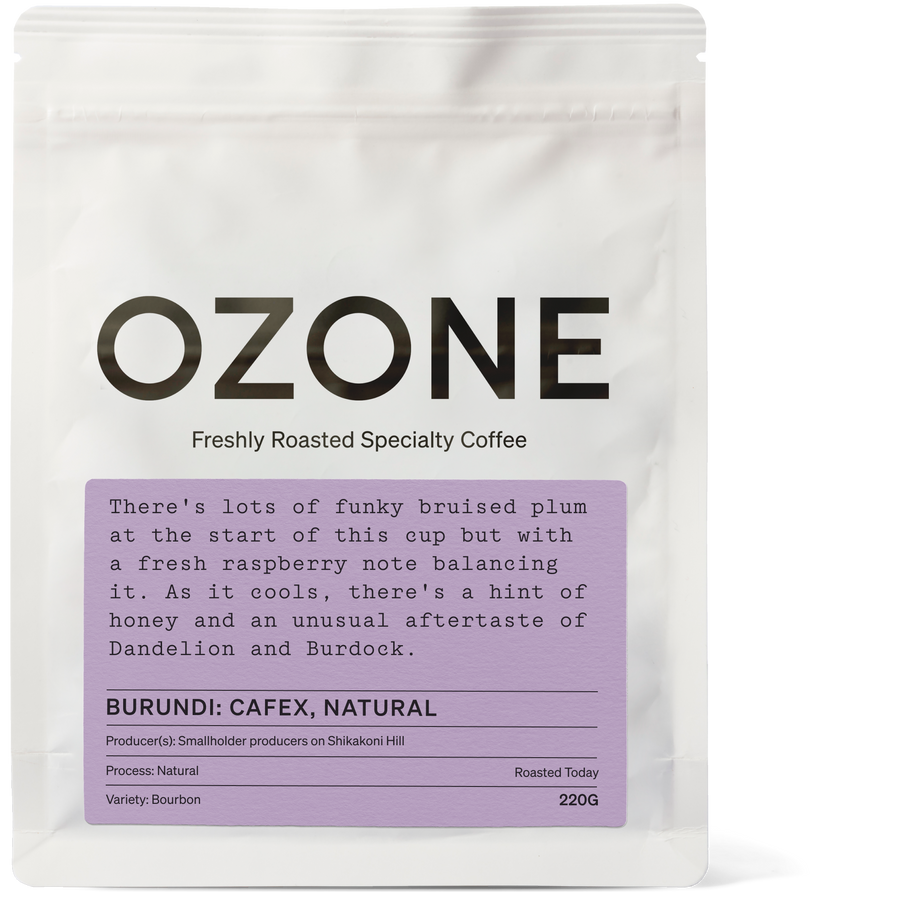 Burundi: CAFEX, Natural, Bourbon | Ozone Coffee Roasters UK