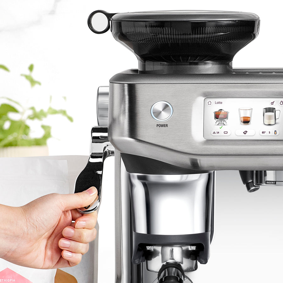 Sage Barista Touch™ Impress - BES882 Bean to Cup Coffee Machine with Cold Extraction available from ozonecoffee.co.uk