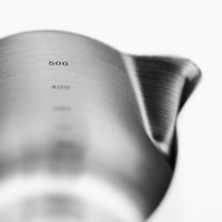 Barista Hustle Pitcher 2.0 600ml Milk Jug internal 100ml markings