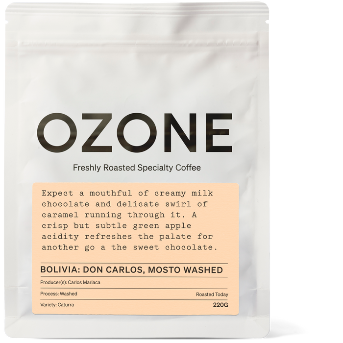 Bolivia: Don Carlos, Mosto Washed, Caturra | Ozone Coffee Roasters UK