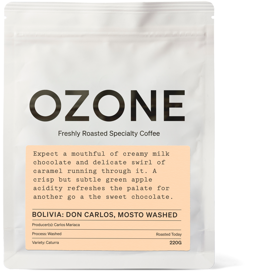 Bolivia: Don Carlos, Mosto Washed, Caturra | Ozone Coffee Roasters UK