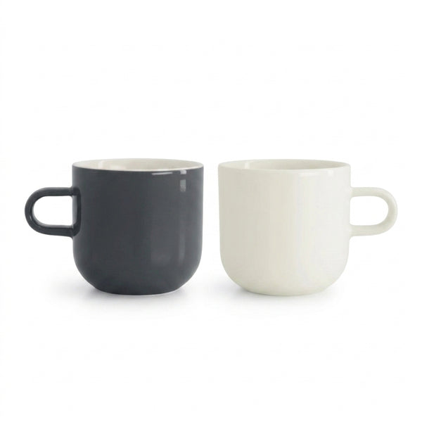 Acme Bobby Mug Large - Dolphin and Milk colours next to each other