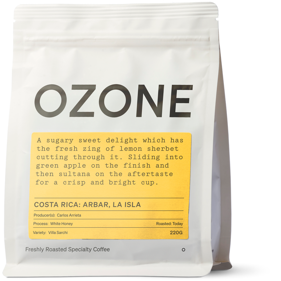 Costa Rica: ARBAR, La Isla, White Honey, Villa Sarchi | Ozone Coffee Roasters