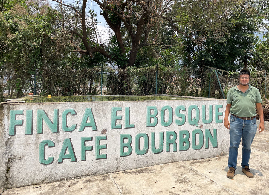 Francisco Flores at El Bosque in Amatitlán, Guatemala