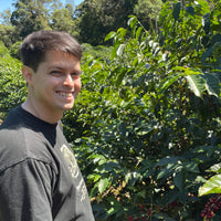 Erwin 'Wingo' Mierisch at La Huella in El Arenal, Matagalpa, Nicaragua