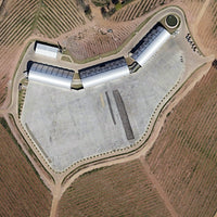 Aerial view of Fazenda Rio Verde in Alfenas, Minas Gerais, Brazil