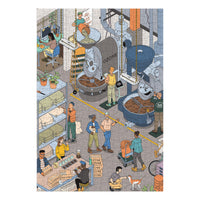 Ozone Coffee Puzzle: Scene 01: Roasting