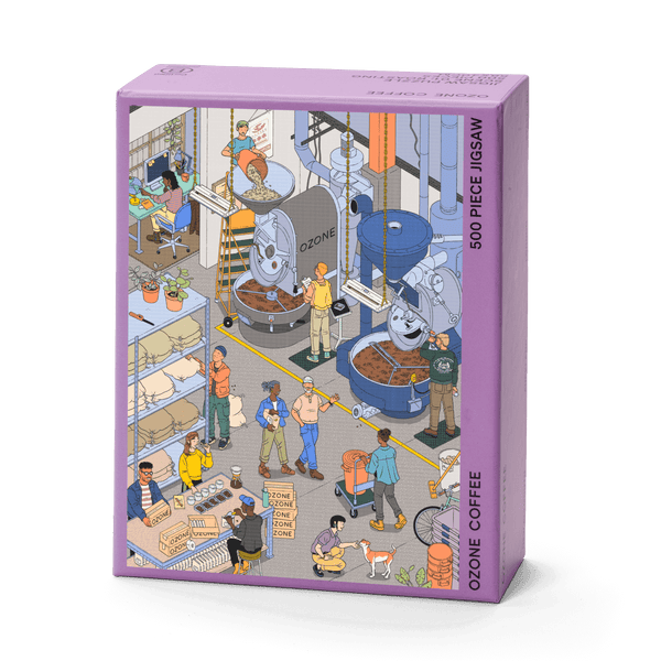Ozone Coffee Puzzle: Scene 01: Roasting