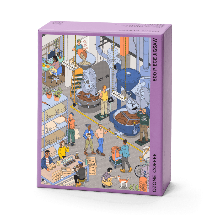 Ozone Coffee Puzzle: Scene 01: Roasting