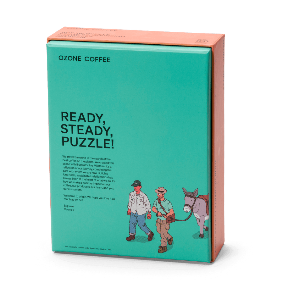 Ozone Coffee Puzzle: Scene 02: Sourcing