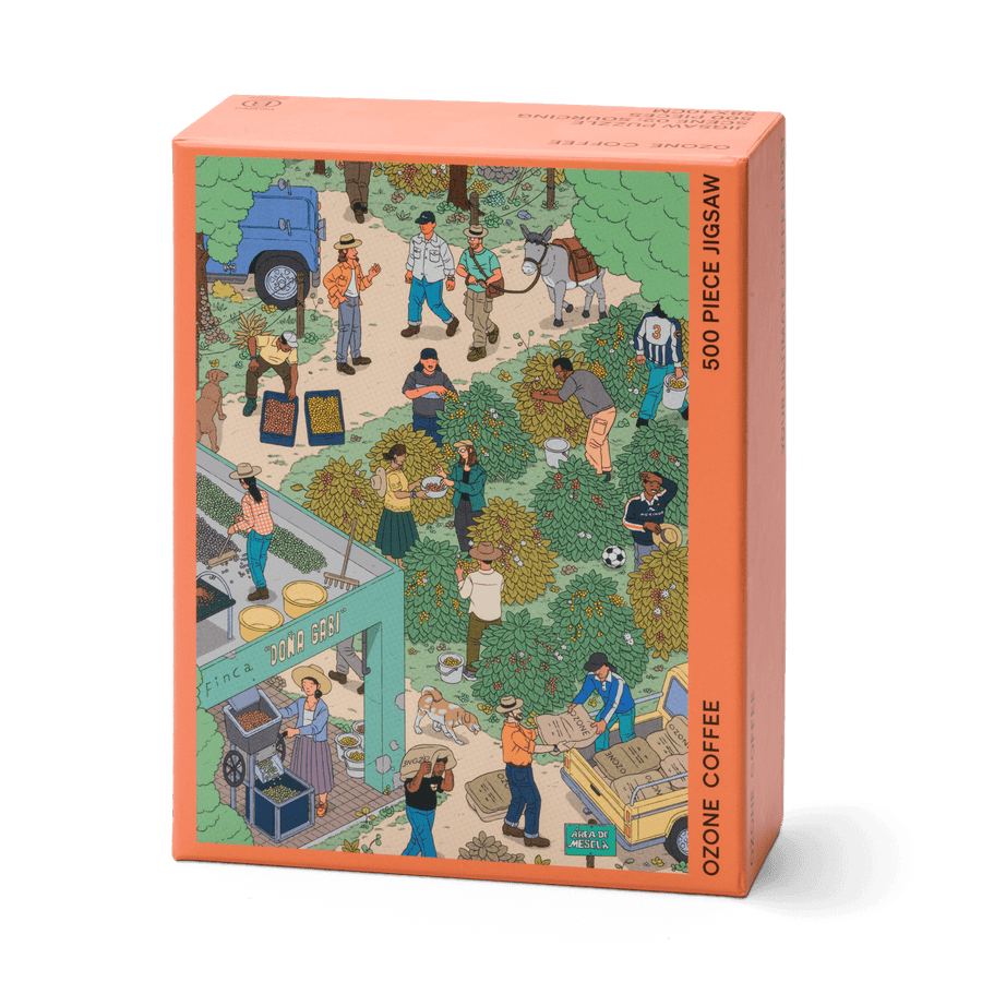 Ozone Coffee Puzzle: Scene 02: Sourcing