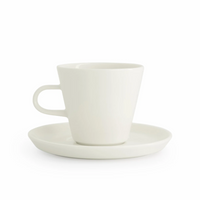 Acme Roman Cup Medium - Milk (250ml) and saucer