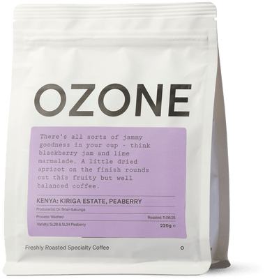 Kenya: Kiriga Estate, Washed, Peaberry | Ozone Coffee Roasters