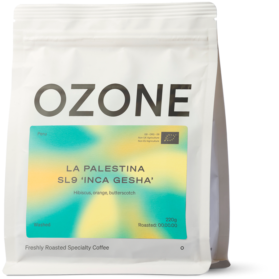 Peru: La Palestina, SL9 'Inca Gesha' (Organic)