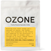 Ozone Specialty Coffee Roasters. Costa Rica: Don Joel, Finca Carmela, Yellow Honey, Villa Sarchi