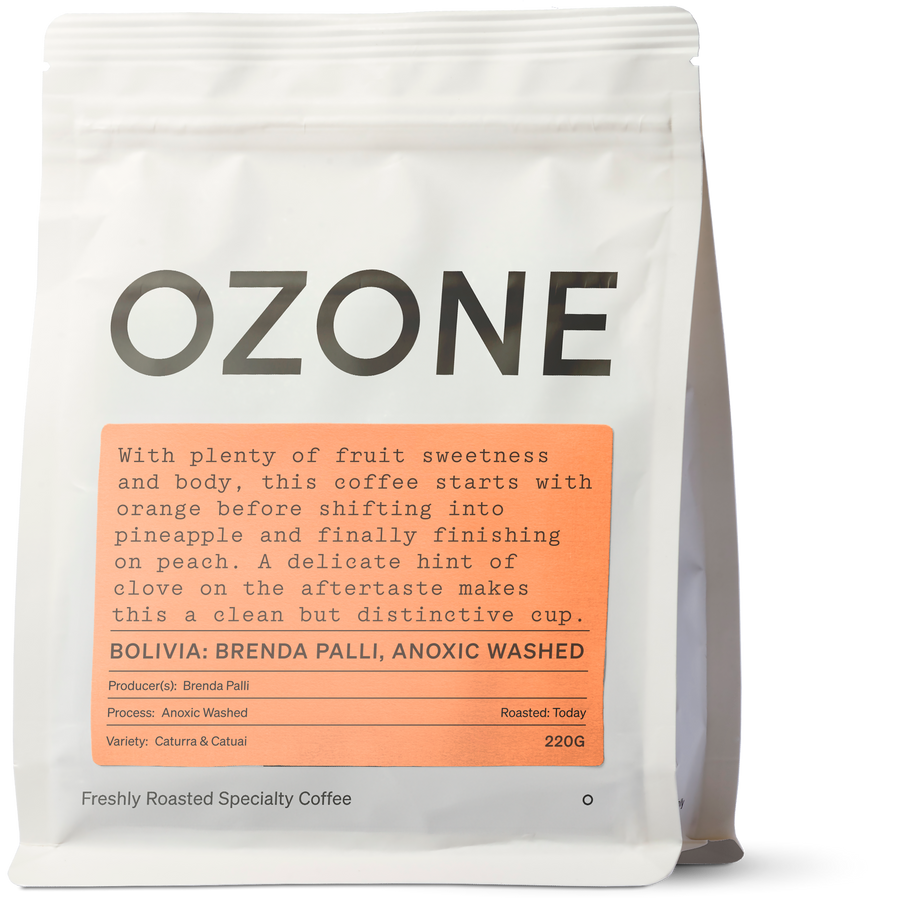 Bolivia: Brenda Palli, Caturra & Catuai, Anoxic Washed | Ozone Coffee Roasters
