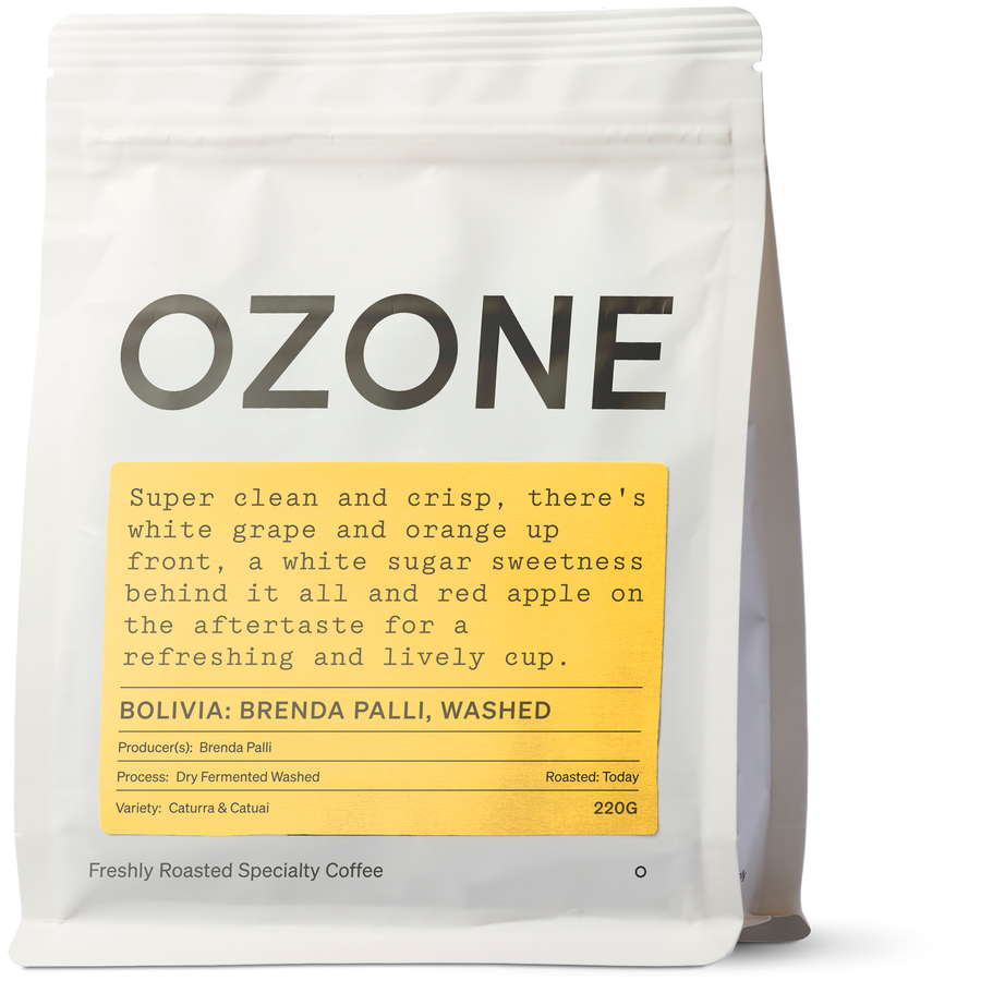 Bolivia: Brenda Palli, Caturra & Catuai, Dry Fermented Washed | Ozone Coffee Roasters