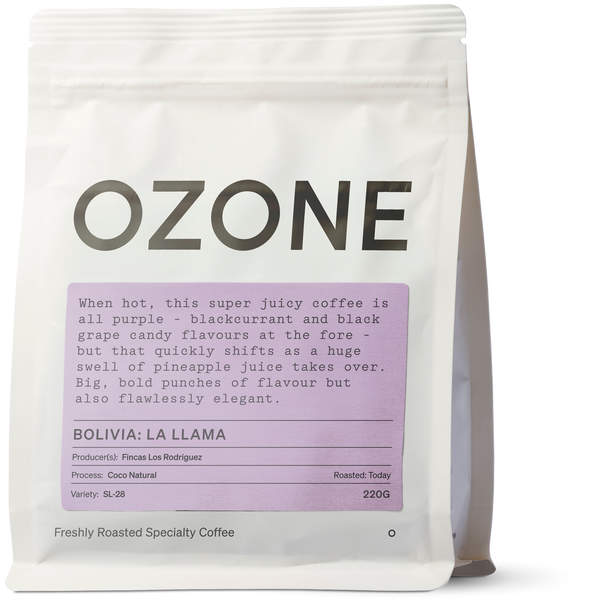 Bolivia: La Llama, SL-28, Coco Natural | Ozone Coffee Roasters