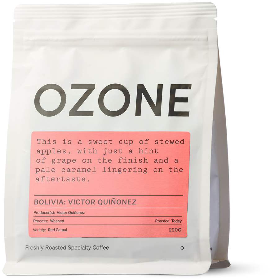 Bolivia: Victor Quiñonez, Red Catuai, Washed | Ozone Coffee Roasters