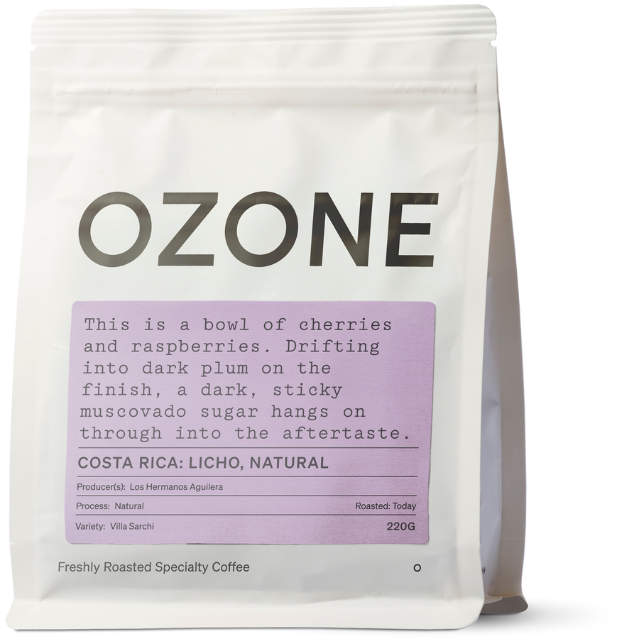Costa Rica: Finca Licho, Villa Sarchi, Natural - Ozone Coffee Roasters
