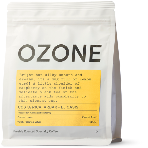 Costa Rica: Arbar, Oasis, Caturra & Catuai, Honey | Ozone Coffee Roasters