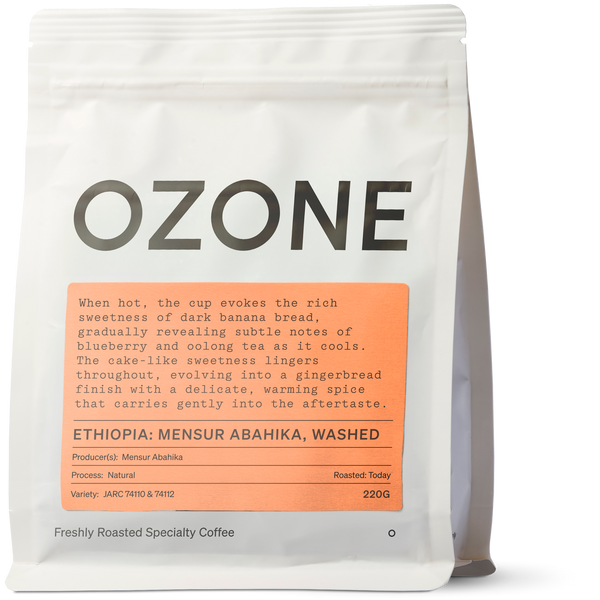 Ethiopia: Mensur Abahika, JARC 74110 & 74112, Washed