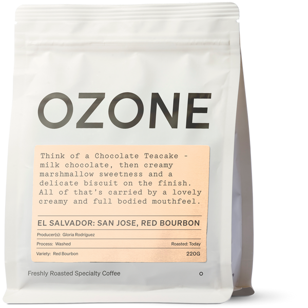 El Salvador: Finca San José, Red Bourbon, Washed | Ozone Coffee Roasters