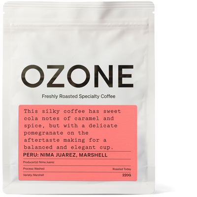 Peru: Nima Juarez, Washed, Marshell (Organic) | Ozone Coffee Roasters UK