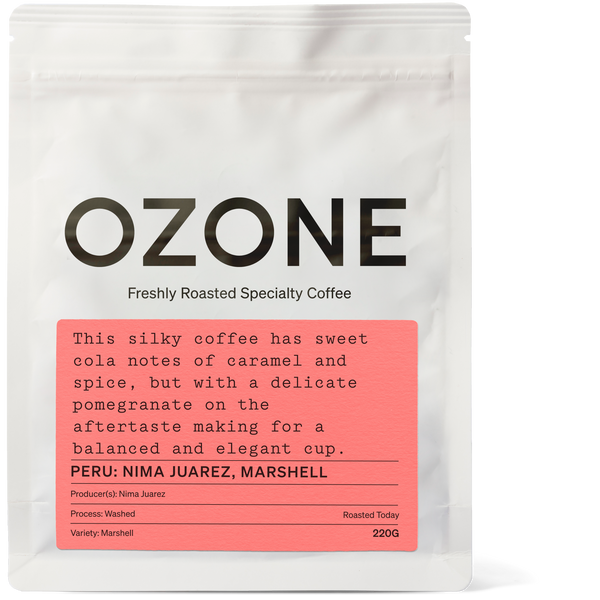 Peru: Nima Juarez, Washed, Marshell (Organic) | Ozone Coffee Roasters UK