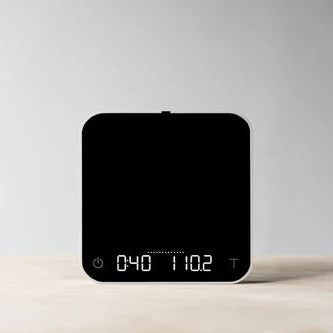 Acaia Pearl in Classic Black colour from ozonecoffee.co.uk