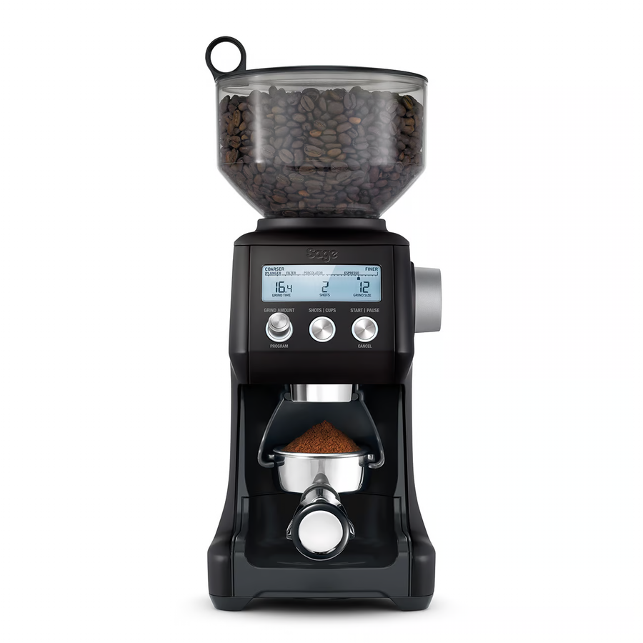 Sage Smart Grinder Pro Black Truffle with LCD Display