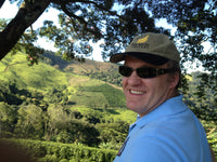 Stephen Hurst, owner of Fazenda Inglaterra, at his farm in Brazil